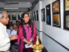 Chief Guest, Mrs. Manjistha Mukherjee Bhatt. takes a tour of the Gallery along with  Salon Chairman Shri Sham Manchekar,