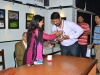 Chief Guest, Mrs. Manjistha Mukherjee Bhatt awards Gold Medal 